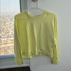 Wilfred Lemon Yellow Crew Neck Sweater